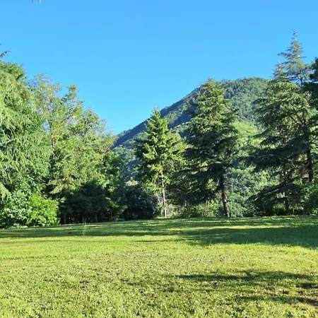 Duno A Un Passo Da Citta Alta Деревянный коттедж *